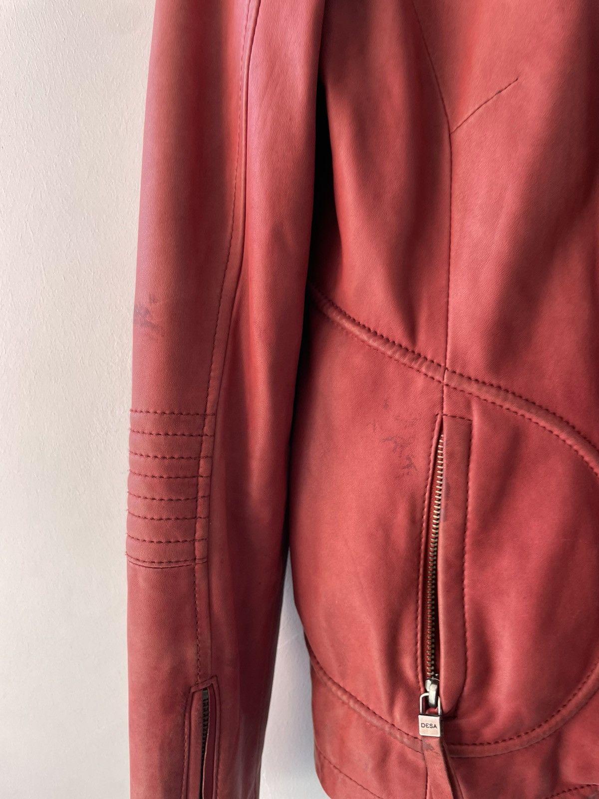 Vintage Desa leather jacket Size M / US 6-8 / IT 42-44 - 13 Thumbnail