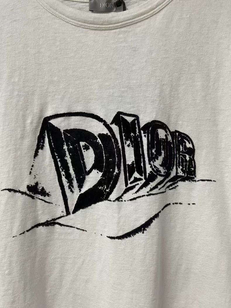 Dior Dior Oversized Logo Short Sleeve T-2505 Size US M / EU 48-50 / 2 - 5 Thumbnail