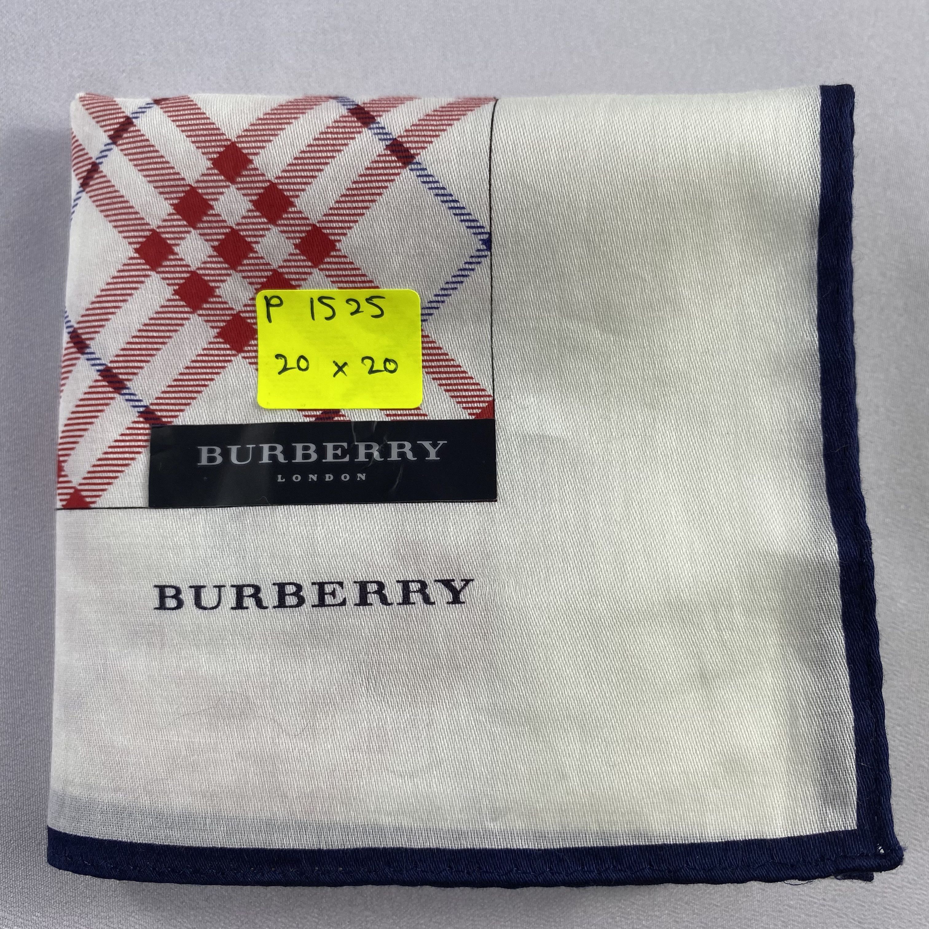 Burberry × Vintage Burberry Handkerchief / Neckerchief / Bandana-P1525 Size ONE SIZE - 6 Thumbnail