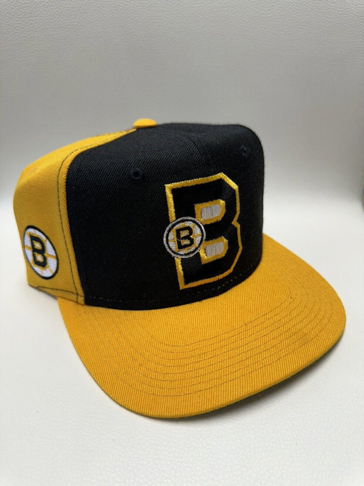 Sports Specialties × Vintage Vintage NHL Boston Bruins Sports Specialties Script Wool Hat Size ONE SIZE - 4 Thumbnail