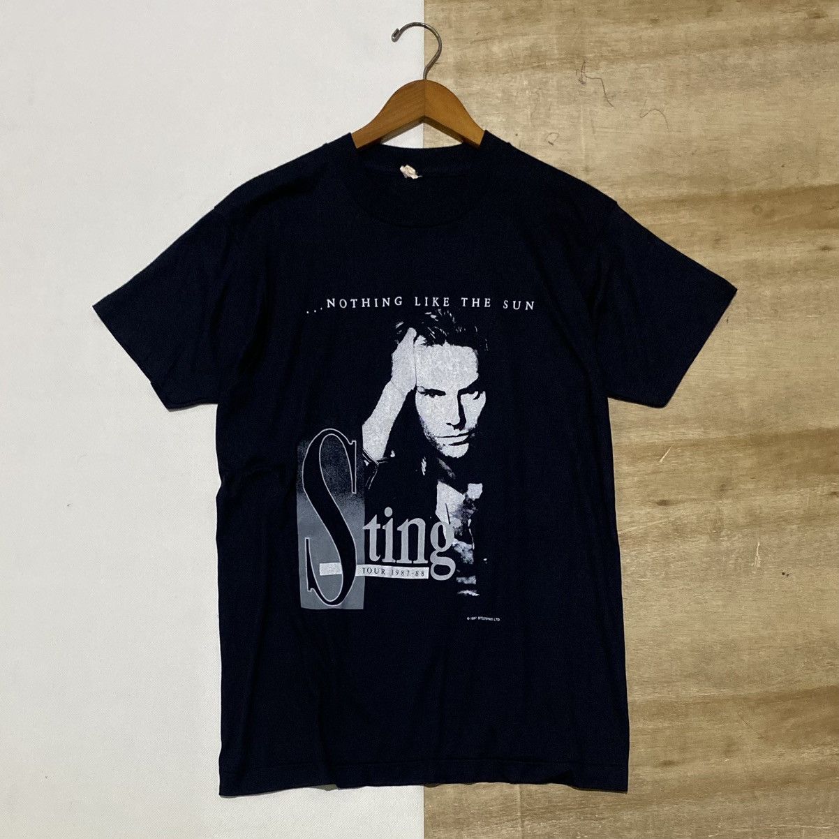 Band Tees × Sting × Vintage Vintage Tshirt Sting 1987 Nothing like the sun world tour Size US L / EU 52-54 / 3 - 2 Thumbnail