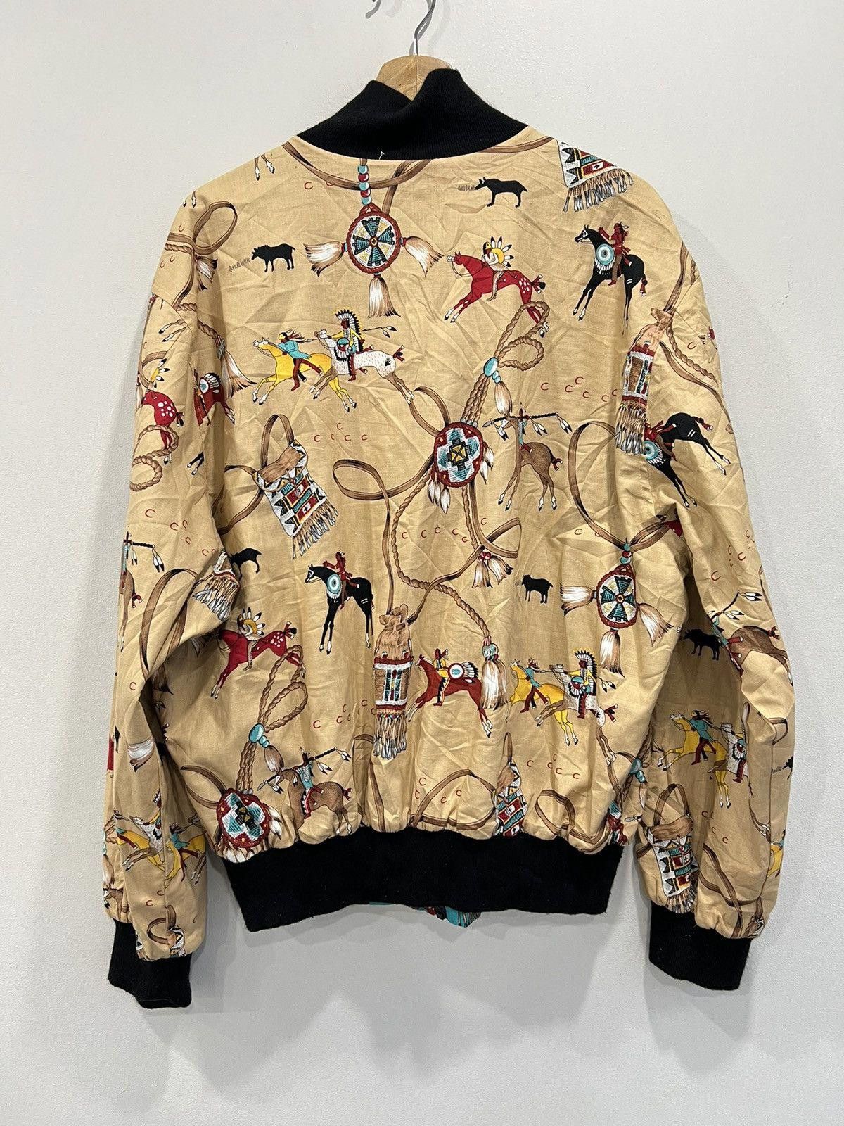 Vintage Vintage Reversible Equestrian Horses All Over Print Jacket Size US XL / EU 56 / 4 - 3 Thumbnail