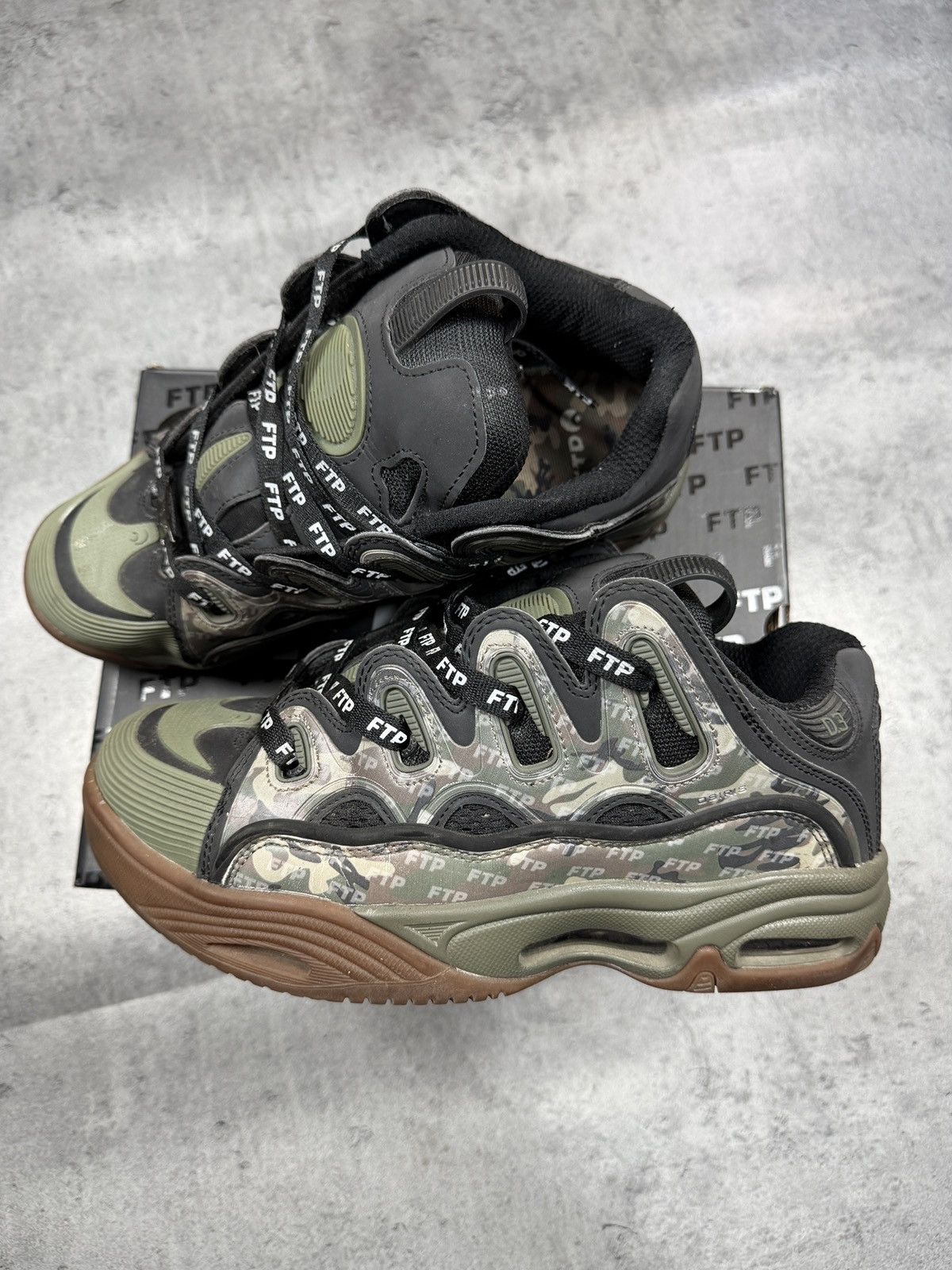 Fuck The Population × Osiris Osiris x ftp camo green d3 2001 Sneakers Size US 8.5 / EU 41-42 - 1 Thumbnail
