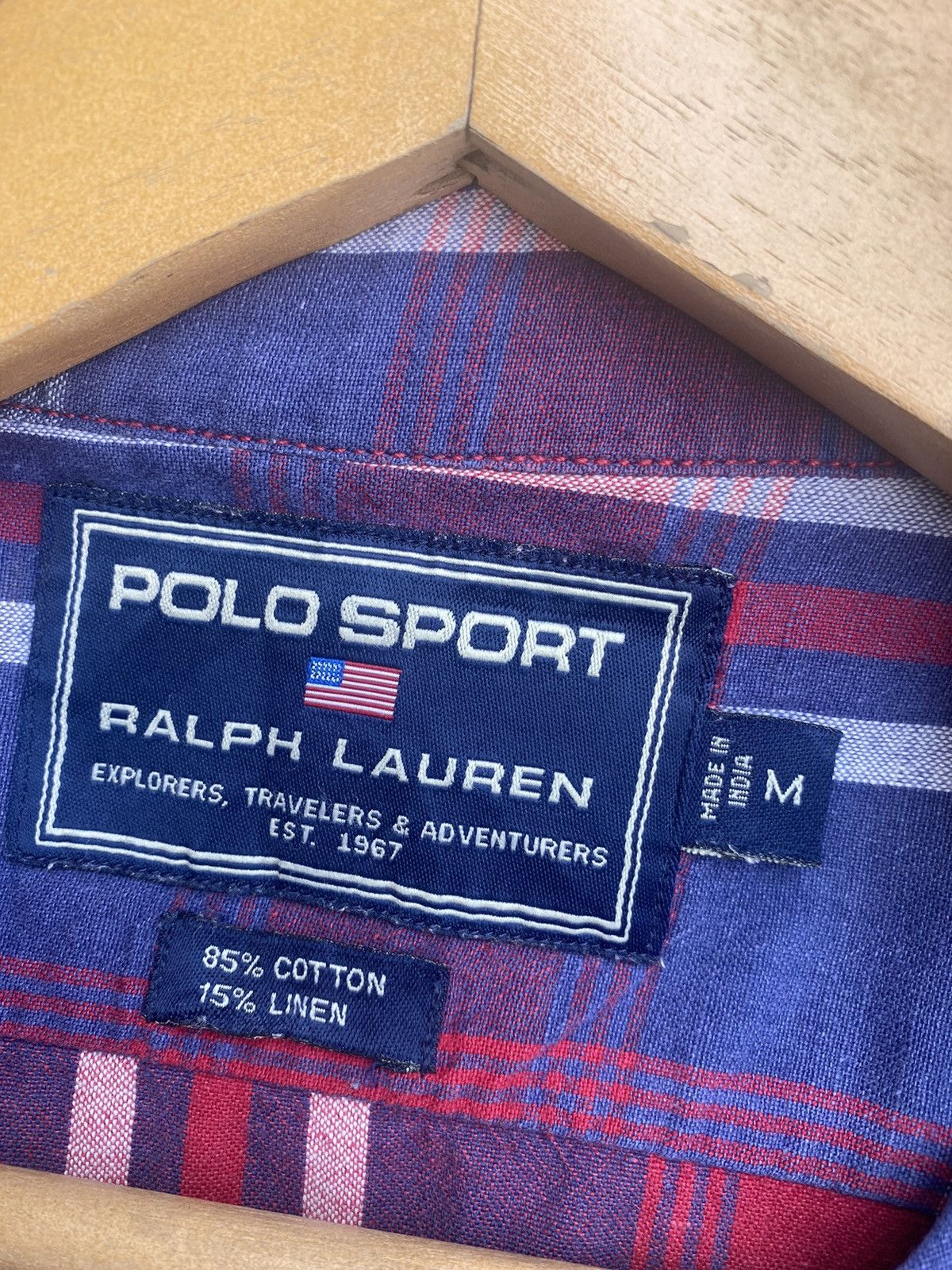 Polo Ralph Lauren Vintage Polo Sport Shirt Button Ups Size US M / EU 48-50 / 2 - 7 Thumbnail