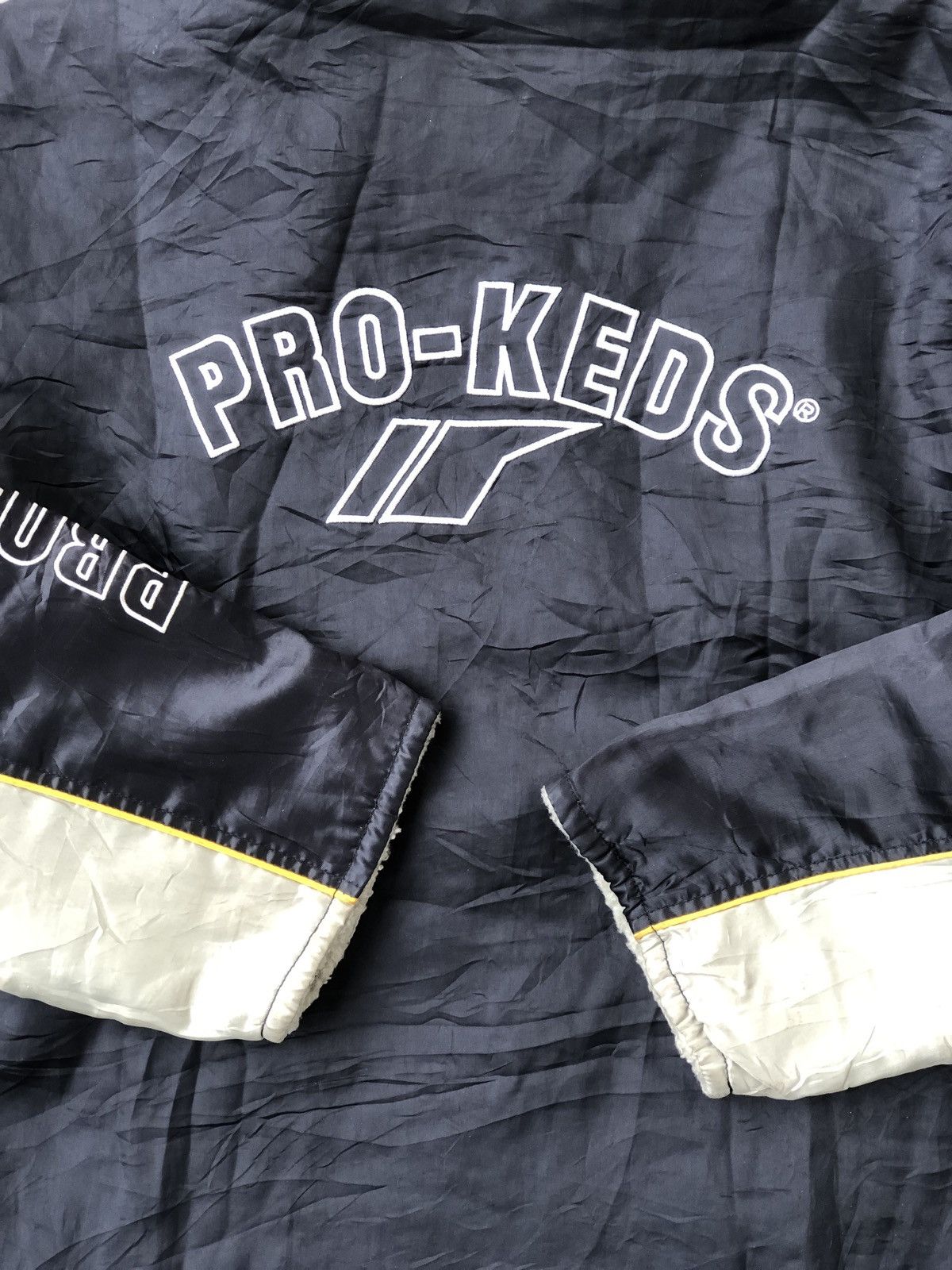 Pro-Keds Pro Keds Shearling Line Zipper Button Long Jacket Big Logo Size US M / EU 48-50 / 2 - 15 Thumbnail
