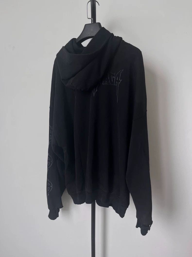 Balenciaga Balenciaga Solid hooded pleated long sleeve sweatshirt Size US S / EU 44-46 / 1 - 2 Thumbnail