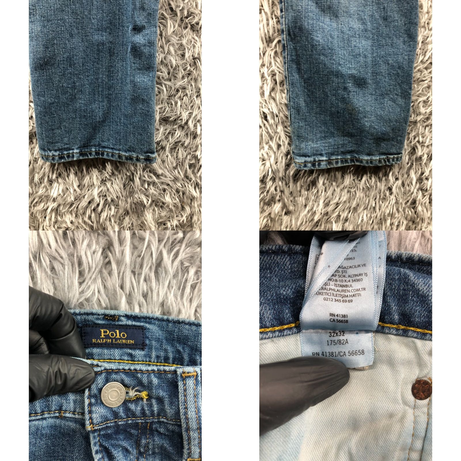 Ralph Lauren Ralph Lauren Jeans Mens Straight 32x32 Mid Rise Medium Wash Blue Size US XS / EU 42 / 0 - 8 Thumbnail
