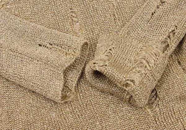 Comme des Garcons Comme des Garcons Vintage gold hole knitted top Size S / US 4 / IT 40 - 5 Thumbnail