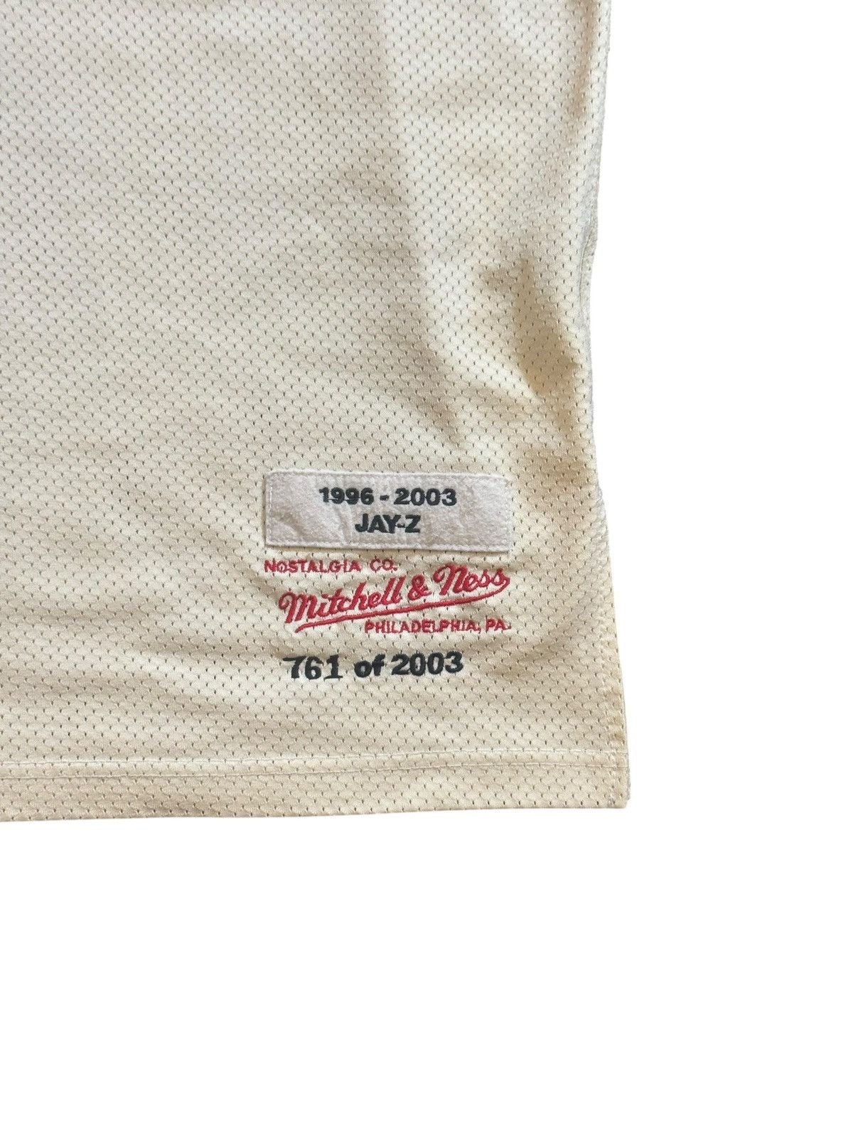Mitchell & Ness 2003 Mitchell & Ness Roc A Fella Jay Z Limited Jersey Size US XL / EU 56 / 4 - 3 Thumbnail
