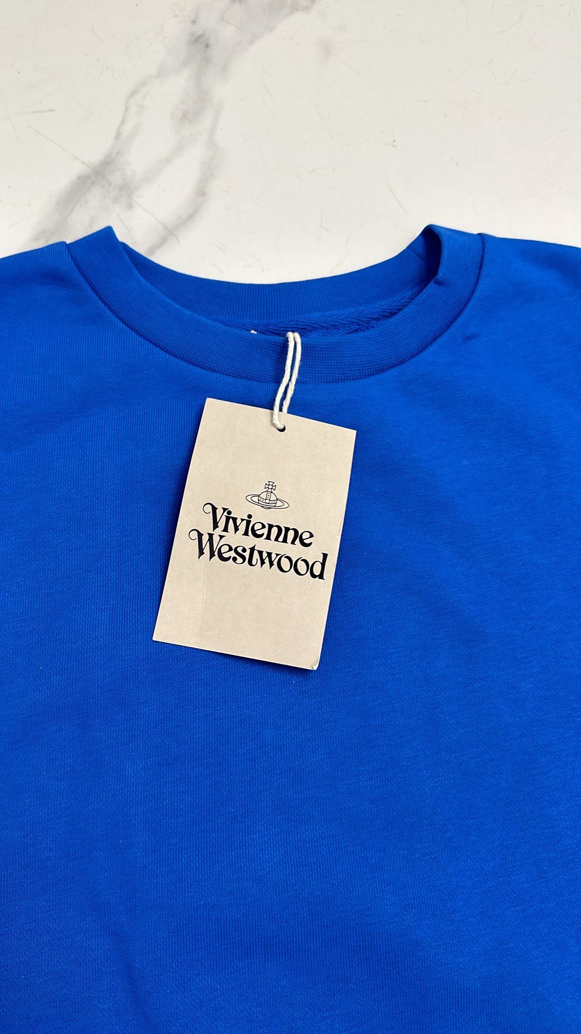 Vintage × Vivienne Westwood Vivienne Westwood Orb Logo Sweatshirt Royale Blue XLarge Size US XL / EU 56 / 4 - 3 Thumbnail