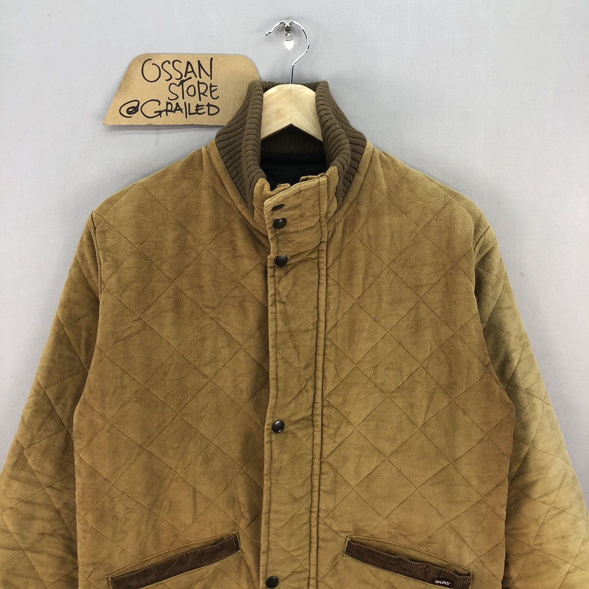 Silas Vintage 90’s Silas Faded Quilted Zipper Jacket Size US M / EU 48-50 / 2 - 4 Thumbnail
