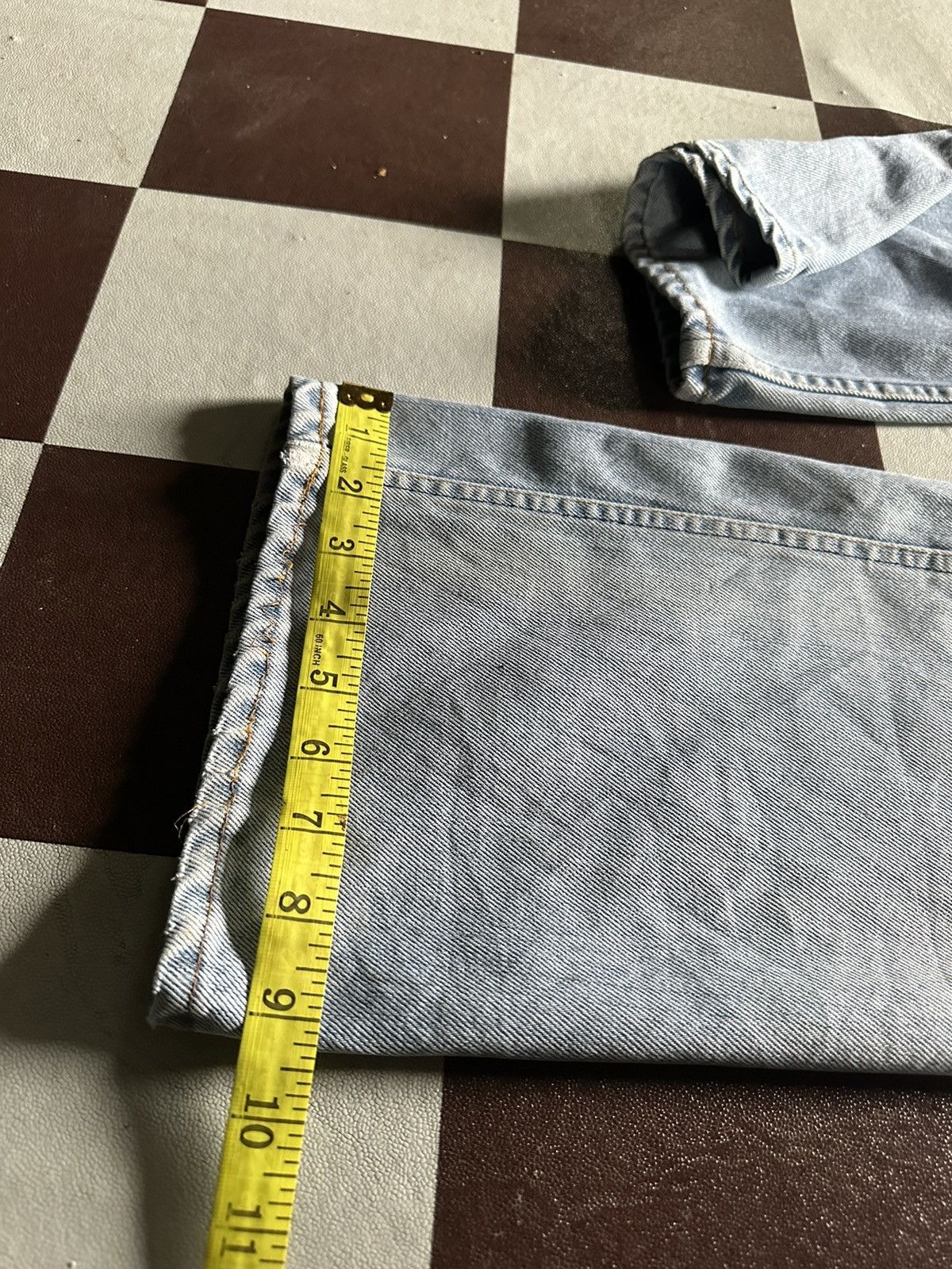 Levi's Vintage 70s Levi’s orentag top button 8 denim jeans Size US 30 / EU 46 - 11 Thumbnail