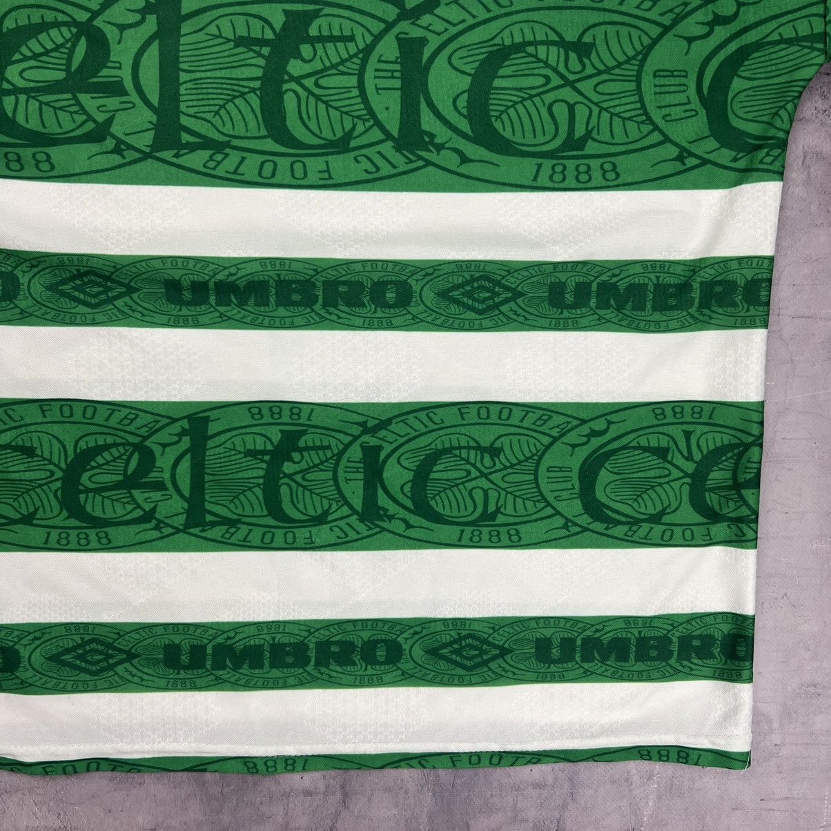 Nike Rare! Celtic 1995/97 Umbro Soccer Jersey Shirt Vintage Size US L / EU 52-54 / 3 - 21 Thumbnail