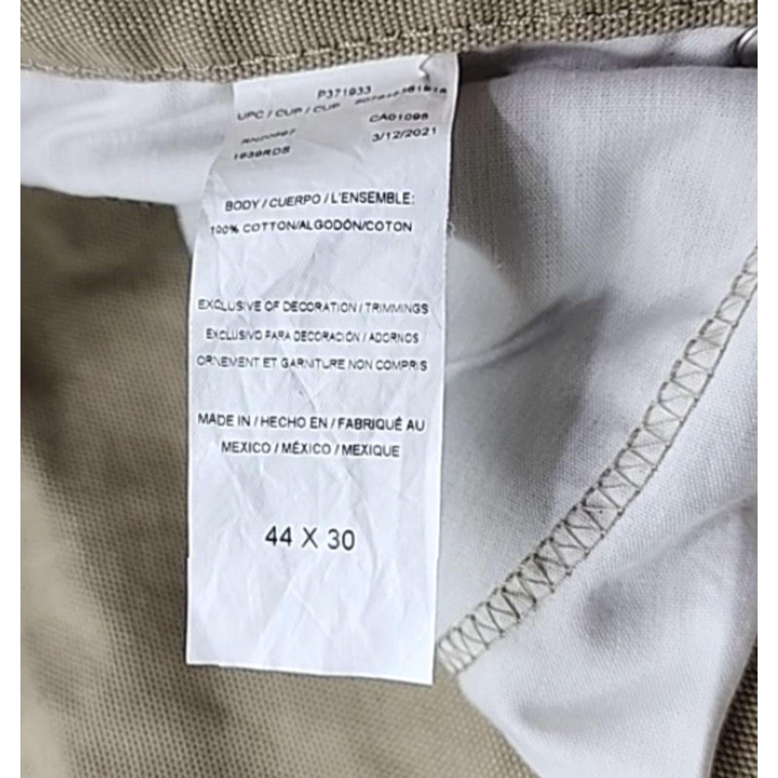 Dickies Genuine Dickies Carpenter Pants Mens 44 Beige Canvas 5-Pocket, Cargo, Slash Pockets Carpenter Jeans 44X30, Great Condition, Workwear, Dickies Size US 44 / EU 60 - 5 Thumbnail