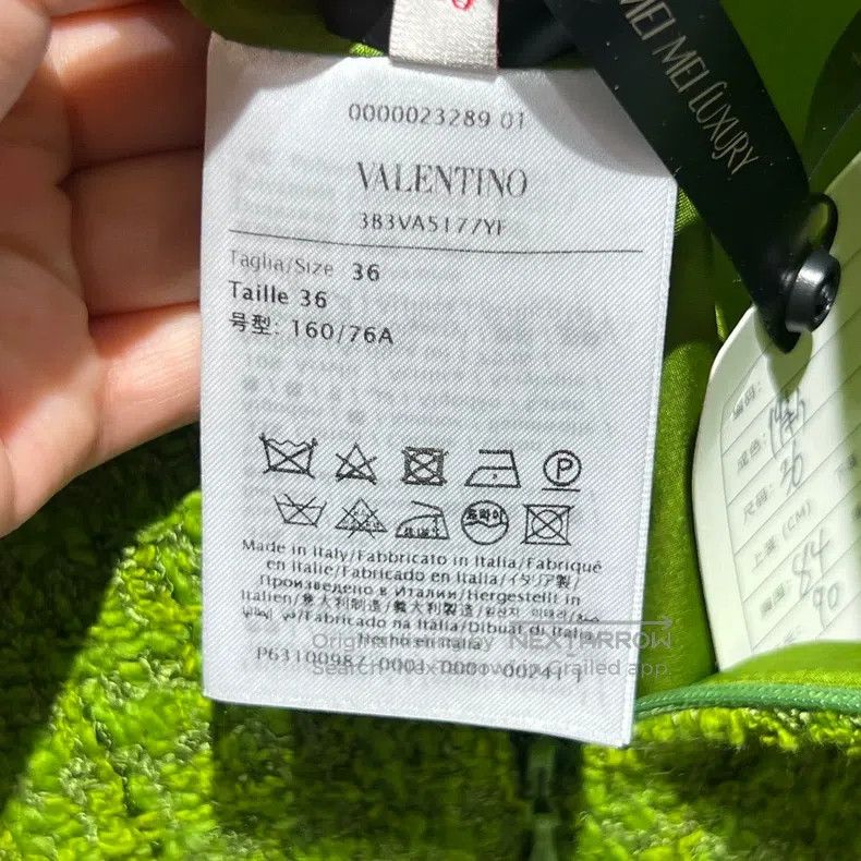 Valentino Valentino Green tweed dress Size XS / US 0-2 / IT 36-38 - 4 Thumbnail