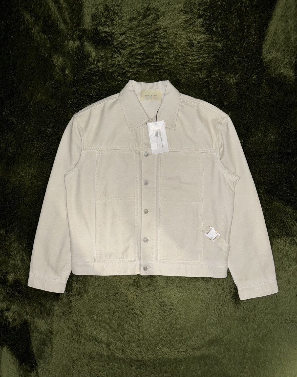 Alyx [XL] 1017 ALYX 9SM Buckle Canvas Trucker Jacket Size US XL / EU 56 / 4 - 1 Thumbnail