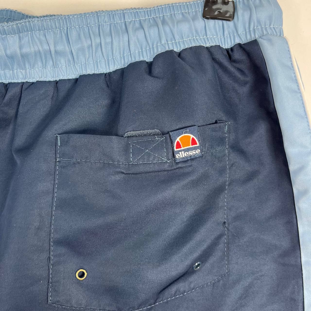 Ellesse Ellesse Mens Swim Shorts Navy Blue Drawstring Mesh Size L Size US 40 / EU 56 - 6 Thumbnail