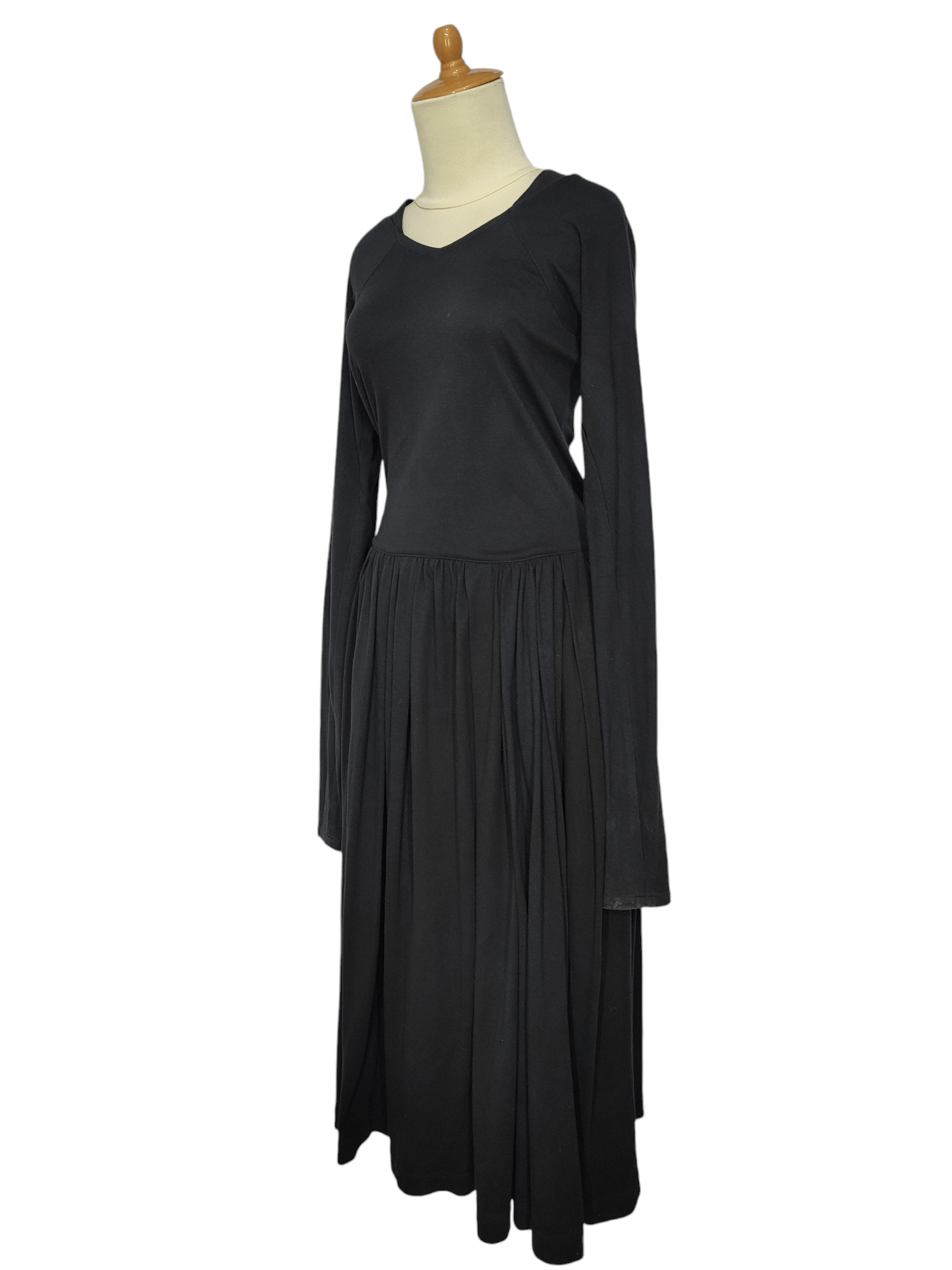 ARCHIVE📕Backless Pleated Dress Rare Openback Volume Piece