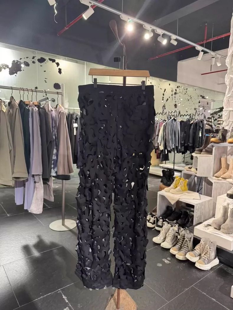 Walter Van Beirendonck Walter Van Beirendonck 22ss cutout laser cut pants 2504-Nex Size US 30 / EU 46 - 2 Thumbnail