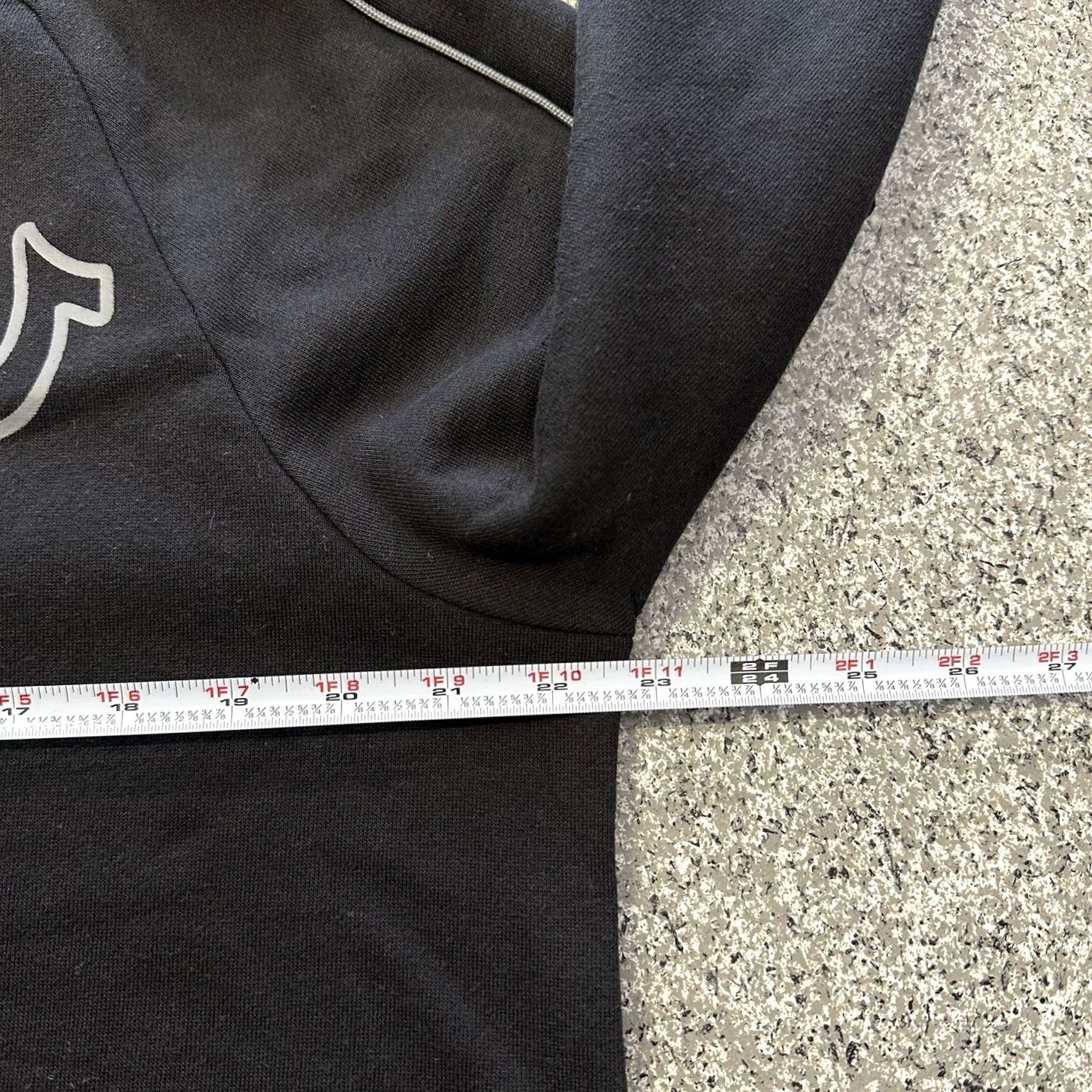 True Religion True Religion Quarter Zip Shirt Mens L Black 1/4 Zip Pullover Sweater Long Sleeve Size US L / EU 52-54 / 3 - 4 Thumbnail