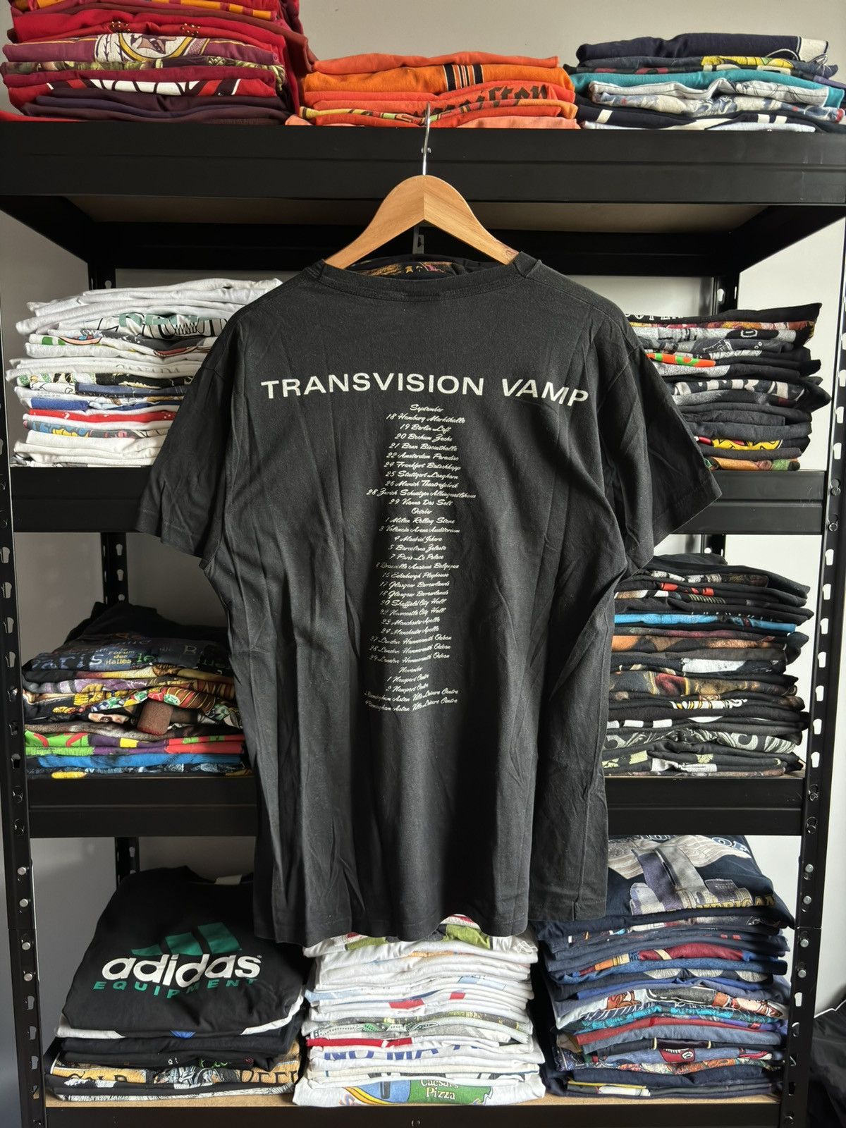 Band Tees Wendy James Transvision Vamp Rare T shirt Rock Metal 1989 Size US L / EU 52-54 / 3 - 2 Thumbnail