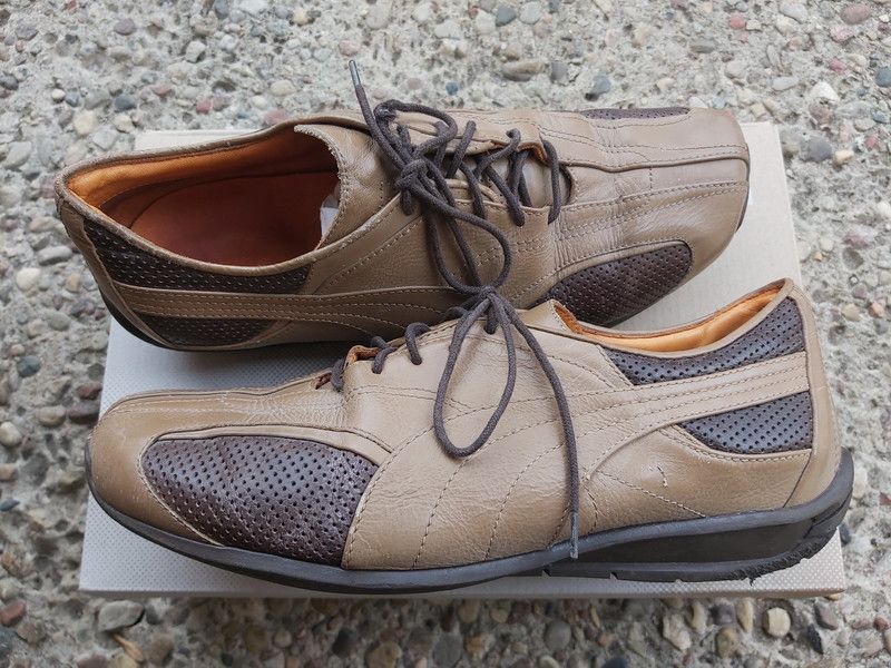 Leather × Puma × Vintage Vintage 00’s Puma Leather Ultra Rare Sneakers Size US 8 / EU 41 - 2 Thumbnail