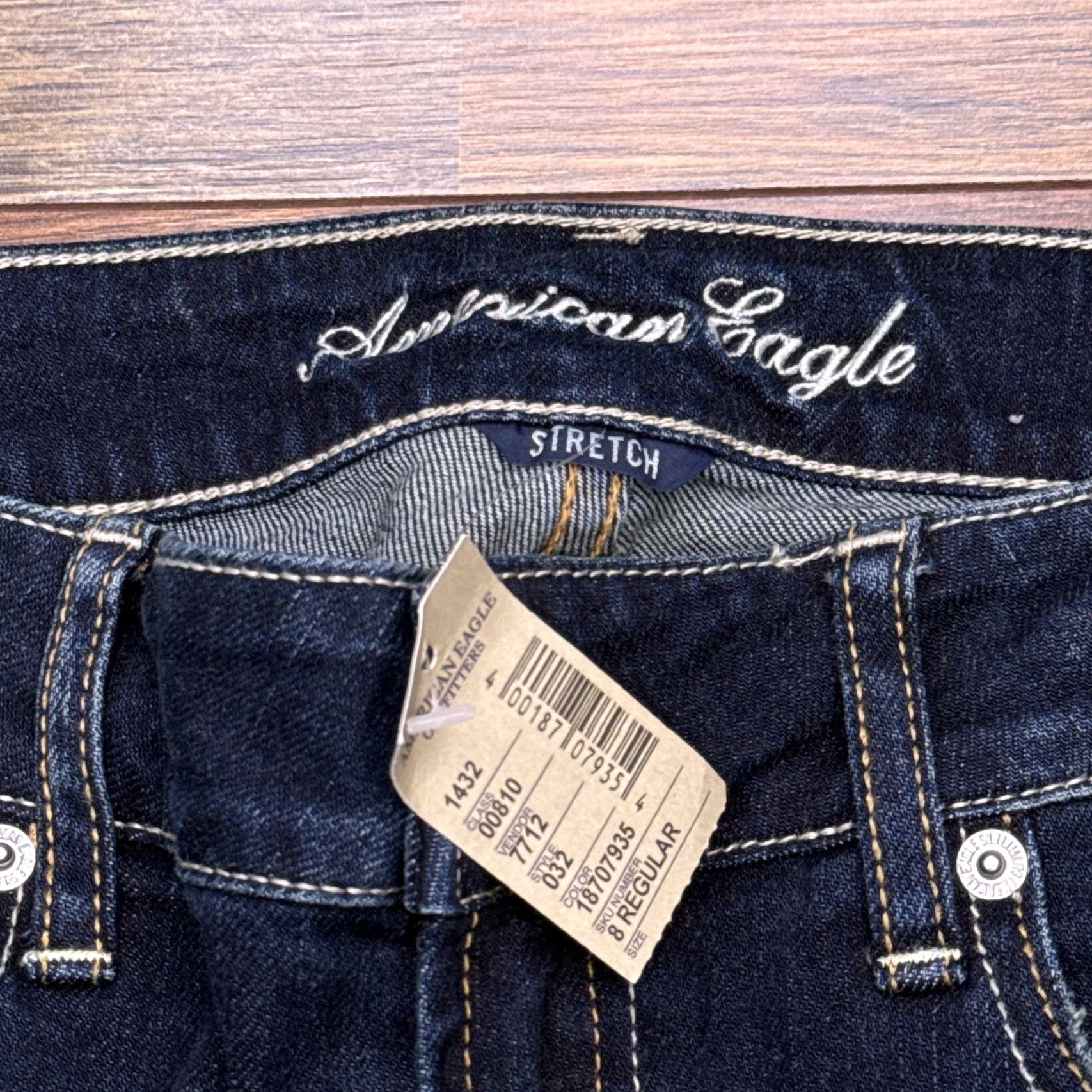 American Eagle Outfitters American Eagle Boyfriend Jeans Womens 8 Regular Low Rose New Size 30" / US 8 / IT 44 - 4 Thumbnail