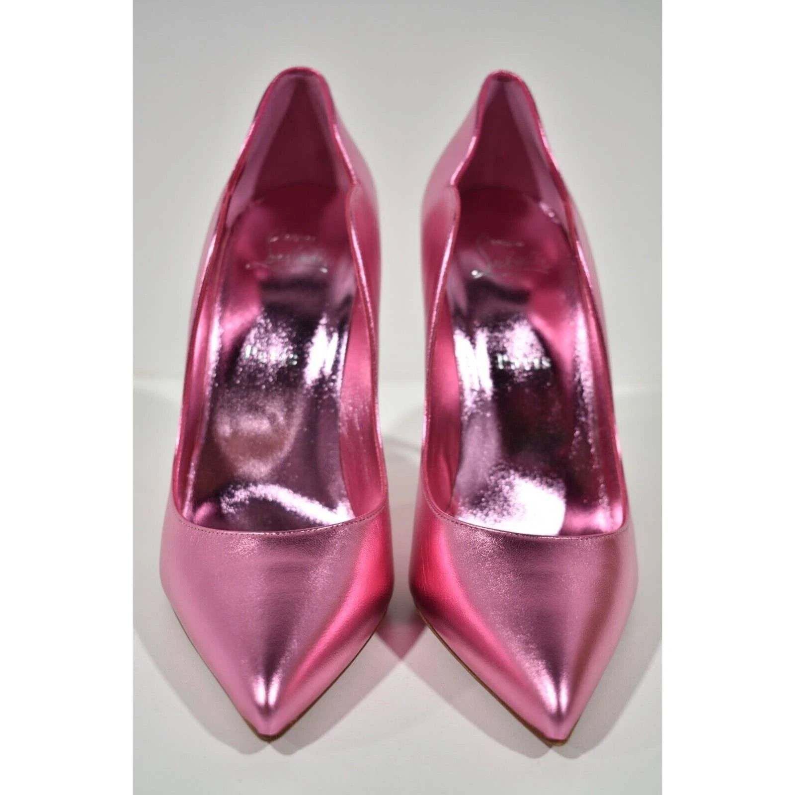 Christian Louboutin Christian Louboutin Hot Chick 100 Confettis Pink Leather Size US 8 / IT 38 - 5 Thumbnail