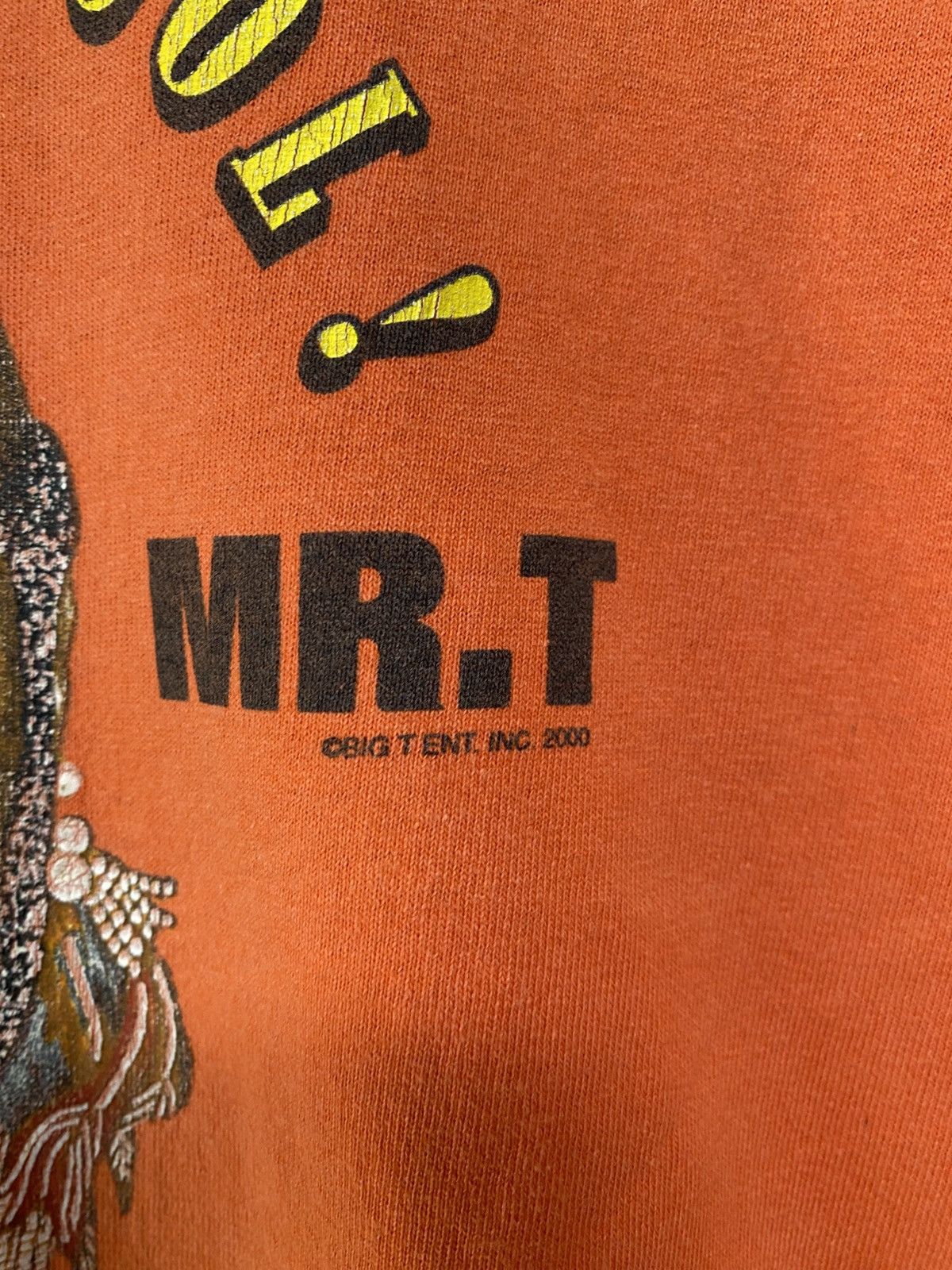Vintage Mr.T American actor wrestler tshirt B4 Size US L / EU 52-54 / 3 - 4 Thumbnail