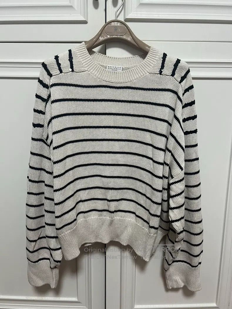 Brunello Cucinelli Brunello Cucinelli Knit Sweater Size M / US 6-8 / IT 42-44 - 1 Thumbnail