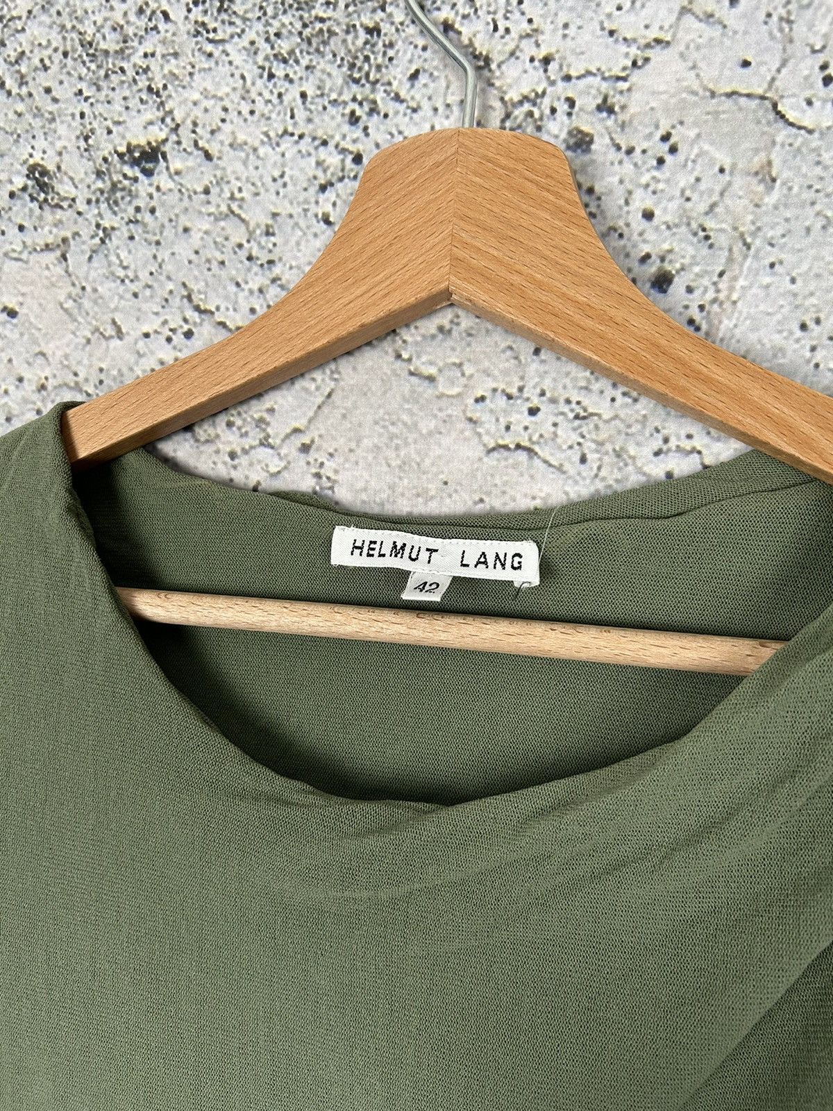 Designer Vintage Helmut Lang Avantgarde Archival Top 90s Designer Size M / US 6-8 / IT 42-44 - 3 Thumbnail
