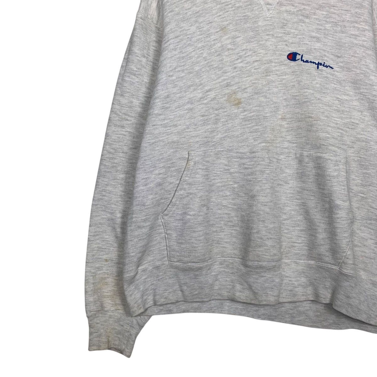 Champion Vintage 80s Champion Pullover Hoodie Made In USA Size US L / EU 52-54 / 3 - 3 Thumbnail