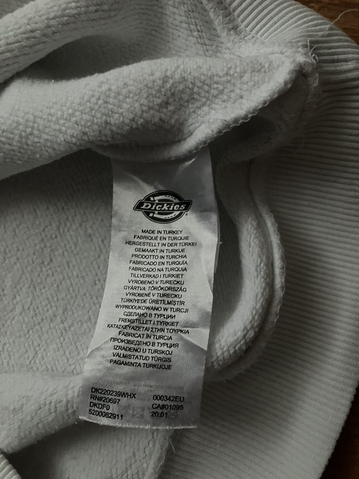 Dickies × Vintage White Long Crewneck Dickies Vintage Boxy Fit University Size US XL / EU 56 / 4 - 10 Thumbnail
