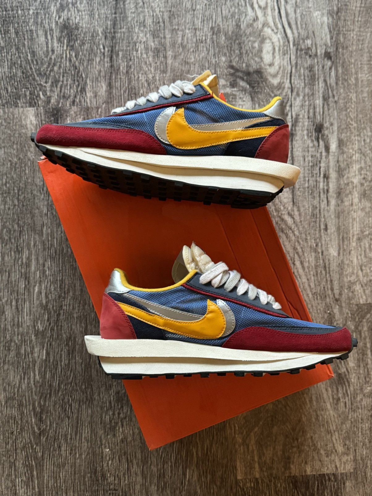 Nike Nike x sacai LDWaffle Varsity Blue Size US 9.5 / EU 42-43 - 2 Thumbnail
