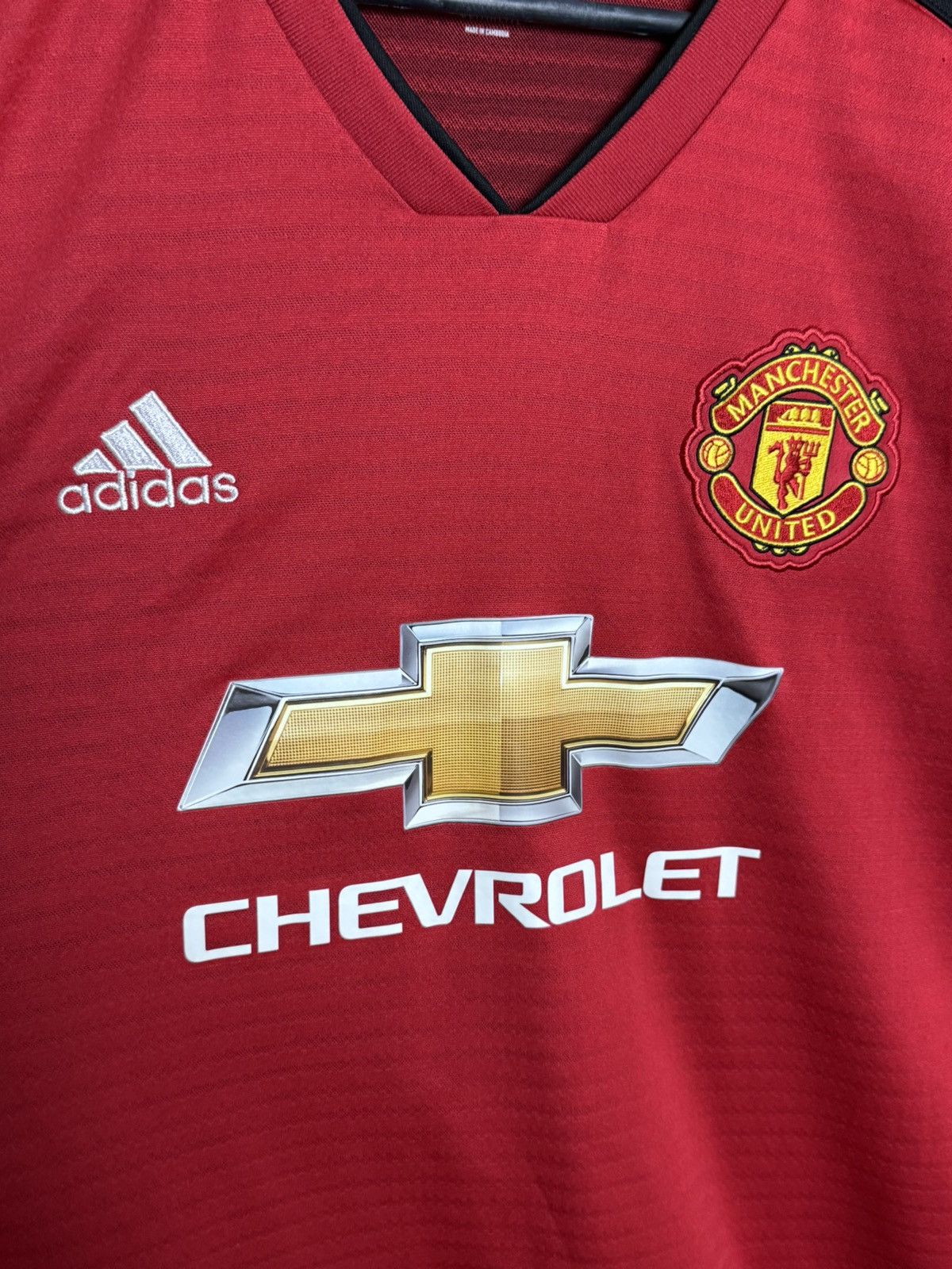 Adidas Manchester United 18/19 Home Football Jersey T-Shirt Size US XL / EU 56 / 4 - 3 Thumbnail
