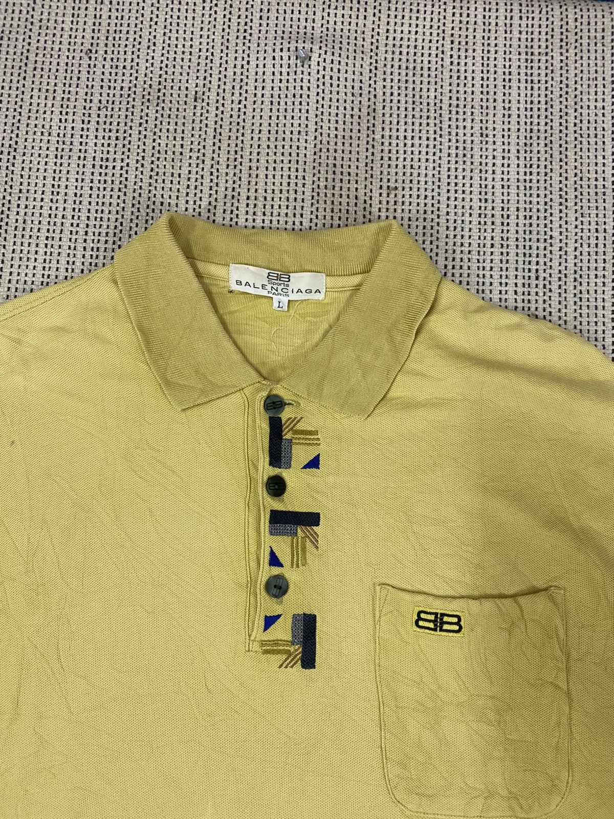 Balenciaga Balenciaga Paris Polo Shirt Clean Archive Style Size US L / EU 52-54 / 3 - 2 Thumbnail