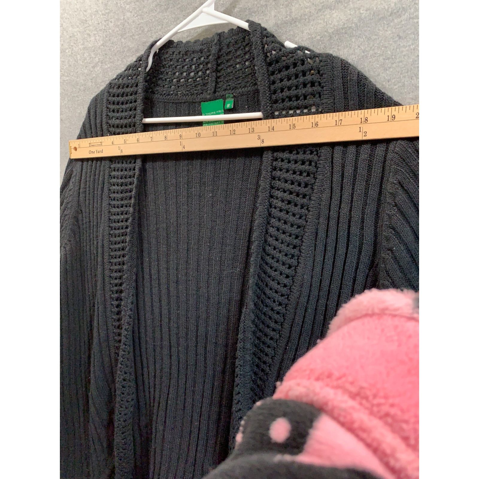 Other Everyday Clothing Cardigan Black Shirt Women Size 1X Size XL / US 12-14 / IT 48-50 - 4 Thumbnail