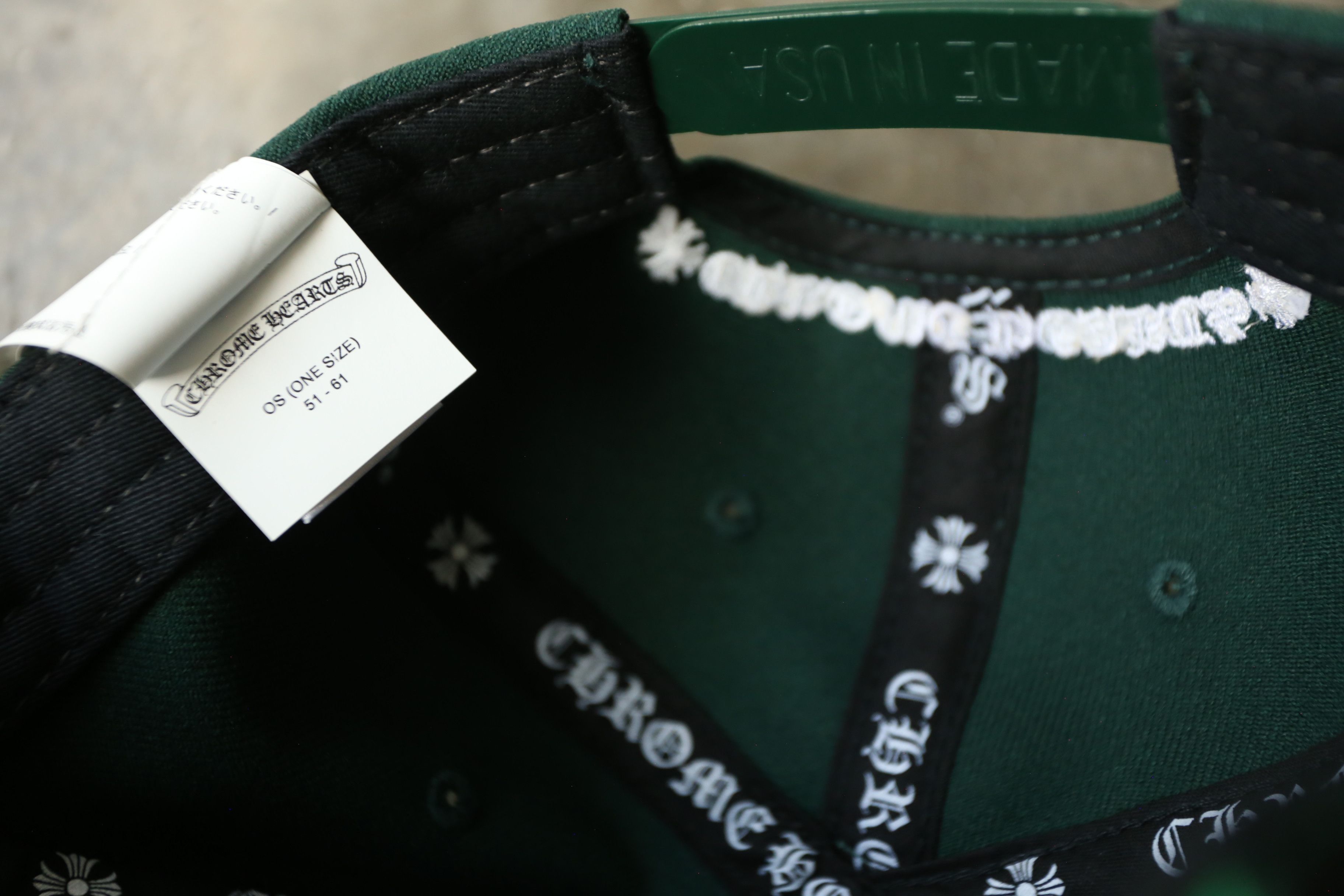 Chrome Hearts Chrome Hearts - F/W 20 - CH Baseball Cap Size ONE SIZE - 9 Thumbnail