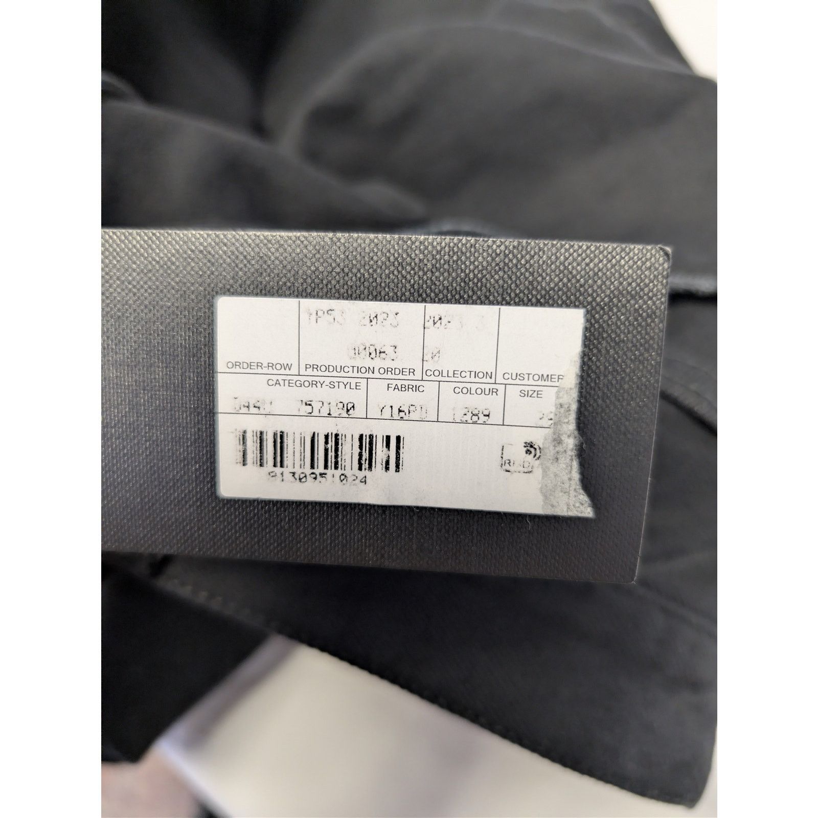 Saint Laurent Paris o1rshd1 Straight Baggy Denim Jeans in Oklahoma Black Size US 29 - 23 Thumbnail