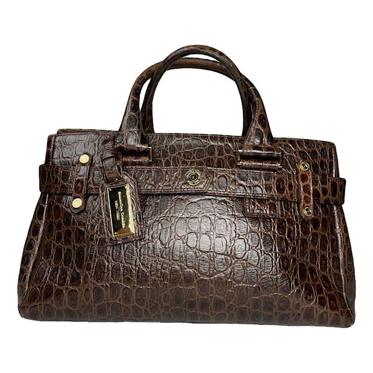 Other Samantha Thavasa Brown Leather Handbag Size ONE SIZE - 1 Thumbnail