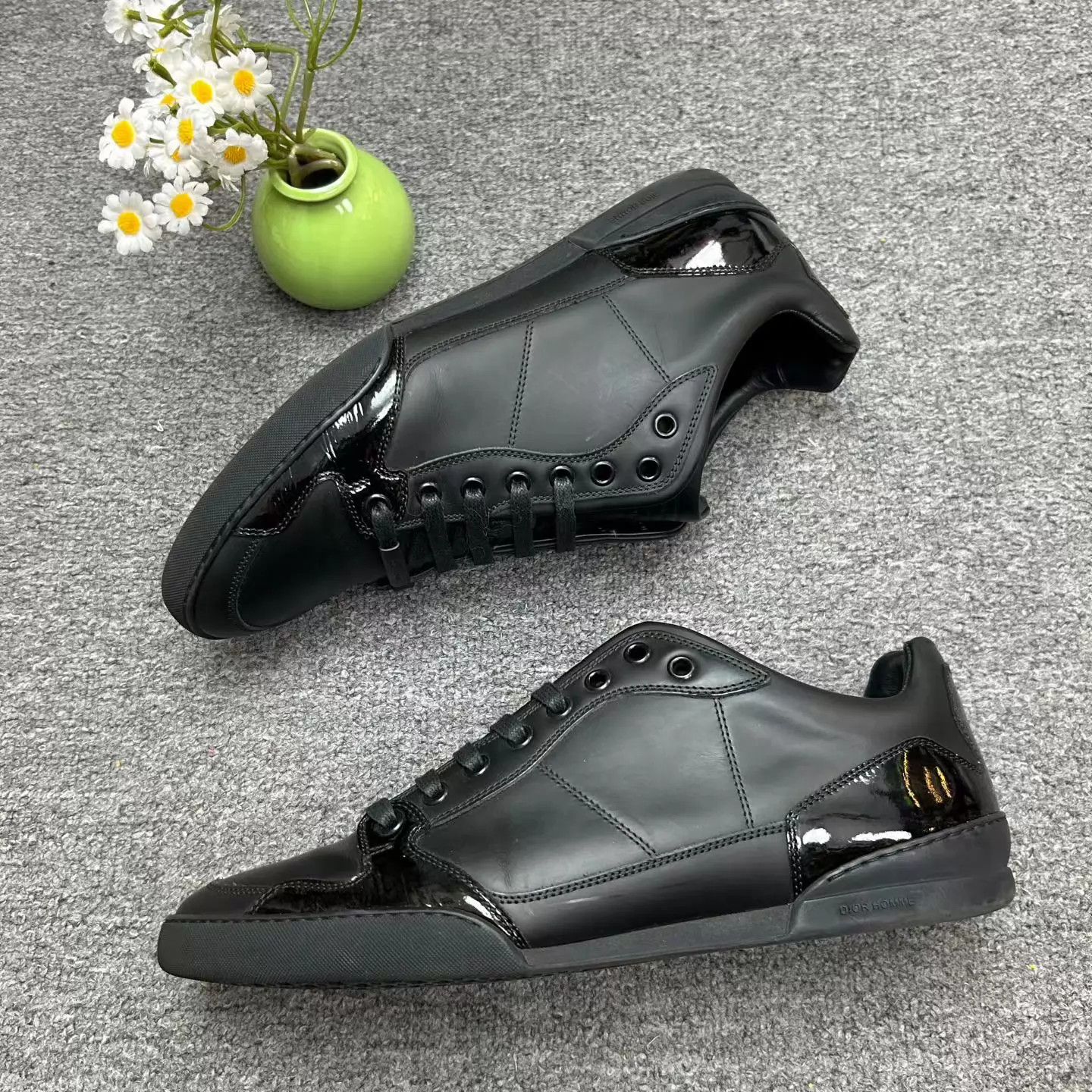 Dior Dior Black Low-Top Sneakers 41 Worn Once Size US 8 / EU 41 - 3 Thumbnail