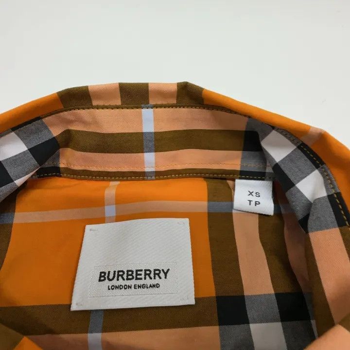 Burberry Burberry Burberry Short Sleeve Plaid Cotton Shirt-2507 Size US XS / EU 42 / 0 - 5 Thumbnail