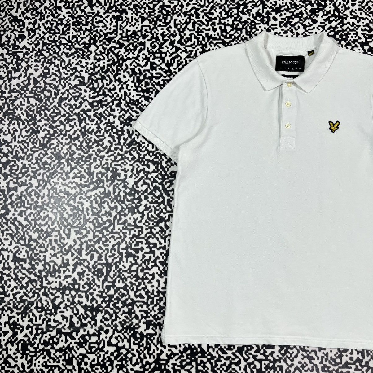 Lyle & Scott Vintage Y2K Lyle Scott Casual Classic Style Polo T-shirt Size US L / EU 52-54 / 3 - 2 Thumbnail
