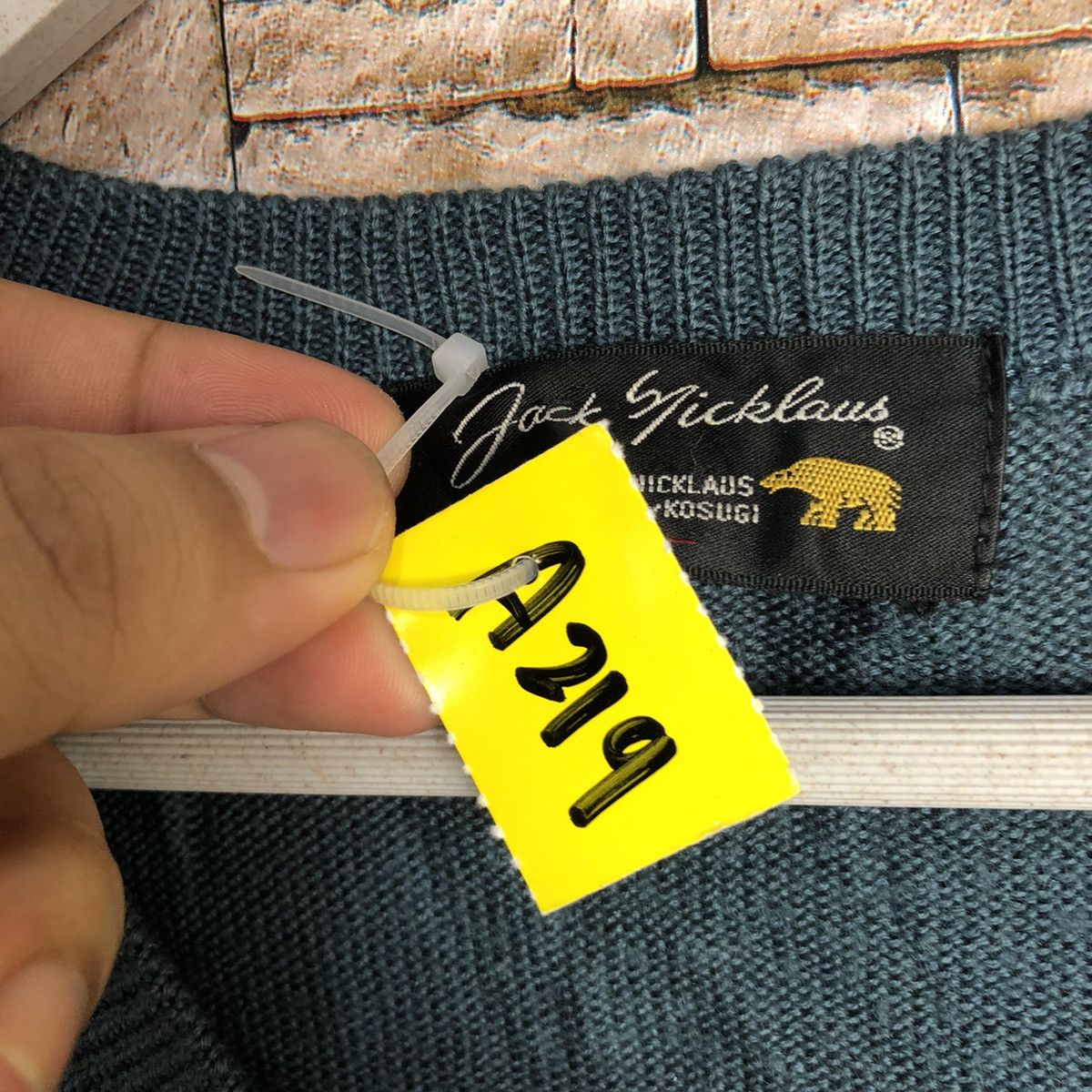 Golden Bear Jack Nicklaus vintage japan sweatshirt Blue Knitwear #A219 Size M / US 6-8 / IT 42-44 - 10 Thumbnail