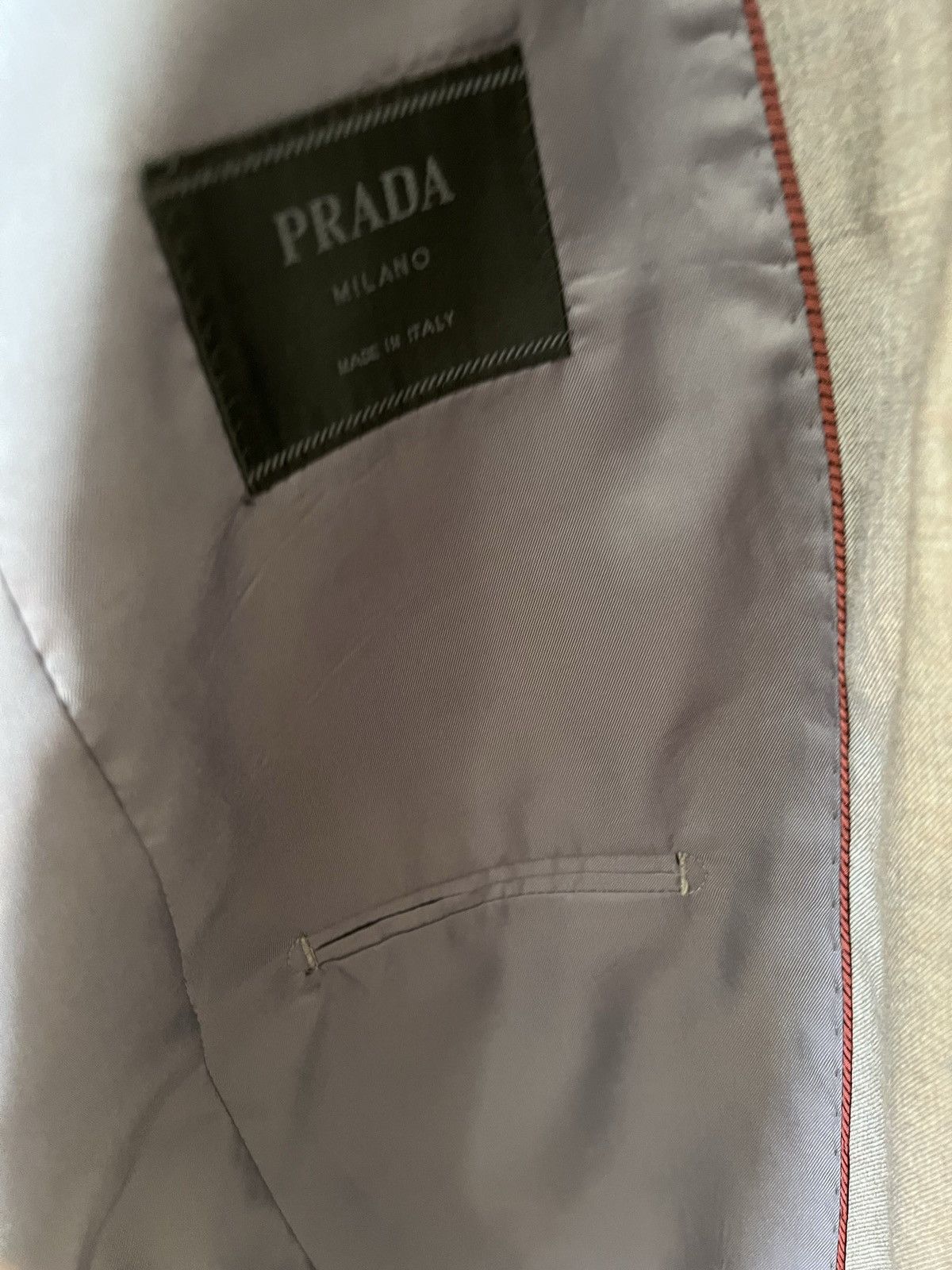 Prada Vintage Prada Suit Size 50L - 9 Thumbnail