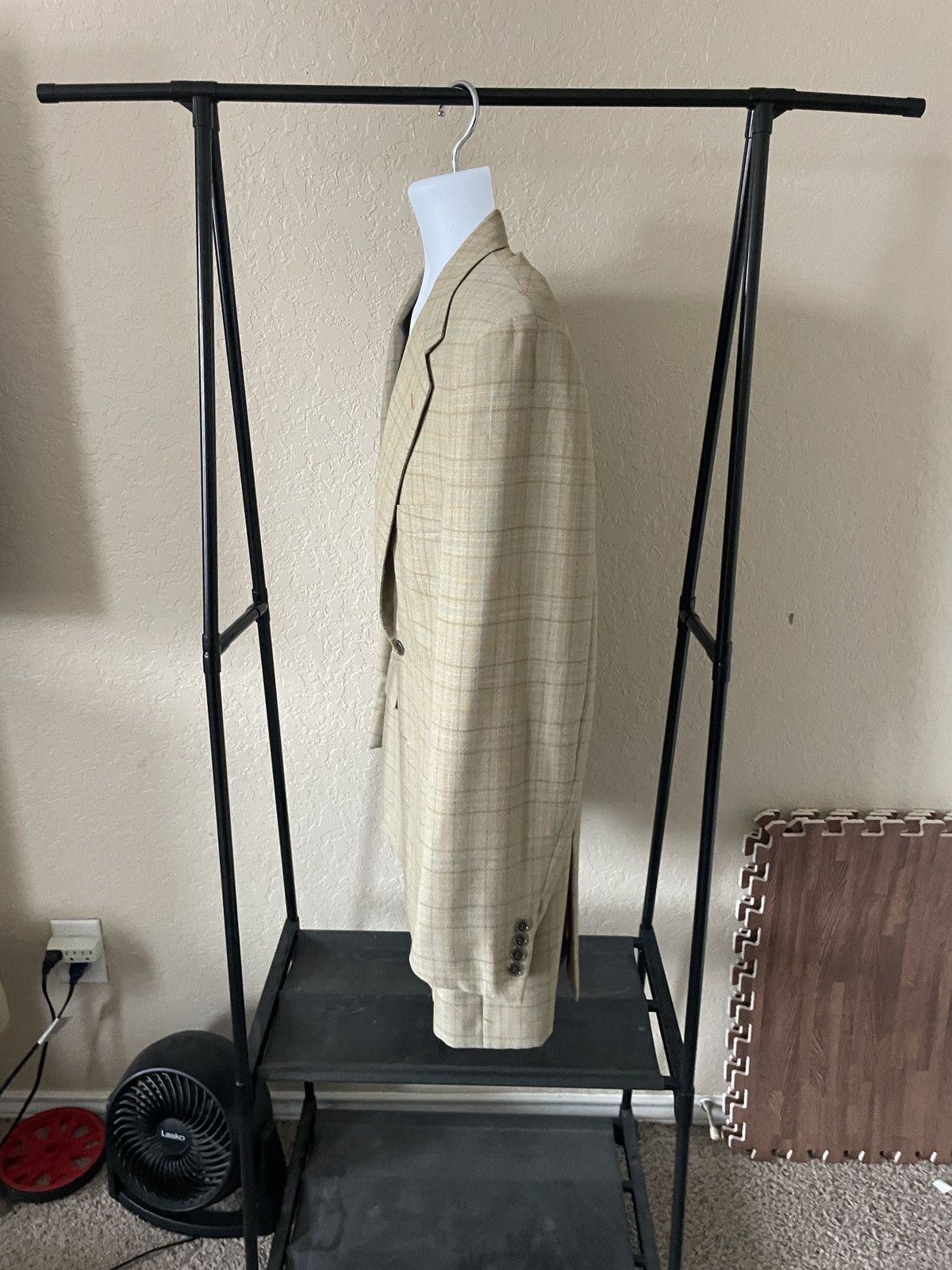 Brioni Nomentano Plaid 100% wool Blazer Size 44R - 10 Thumbnail