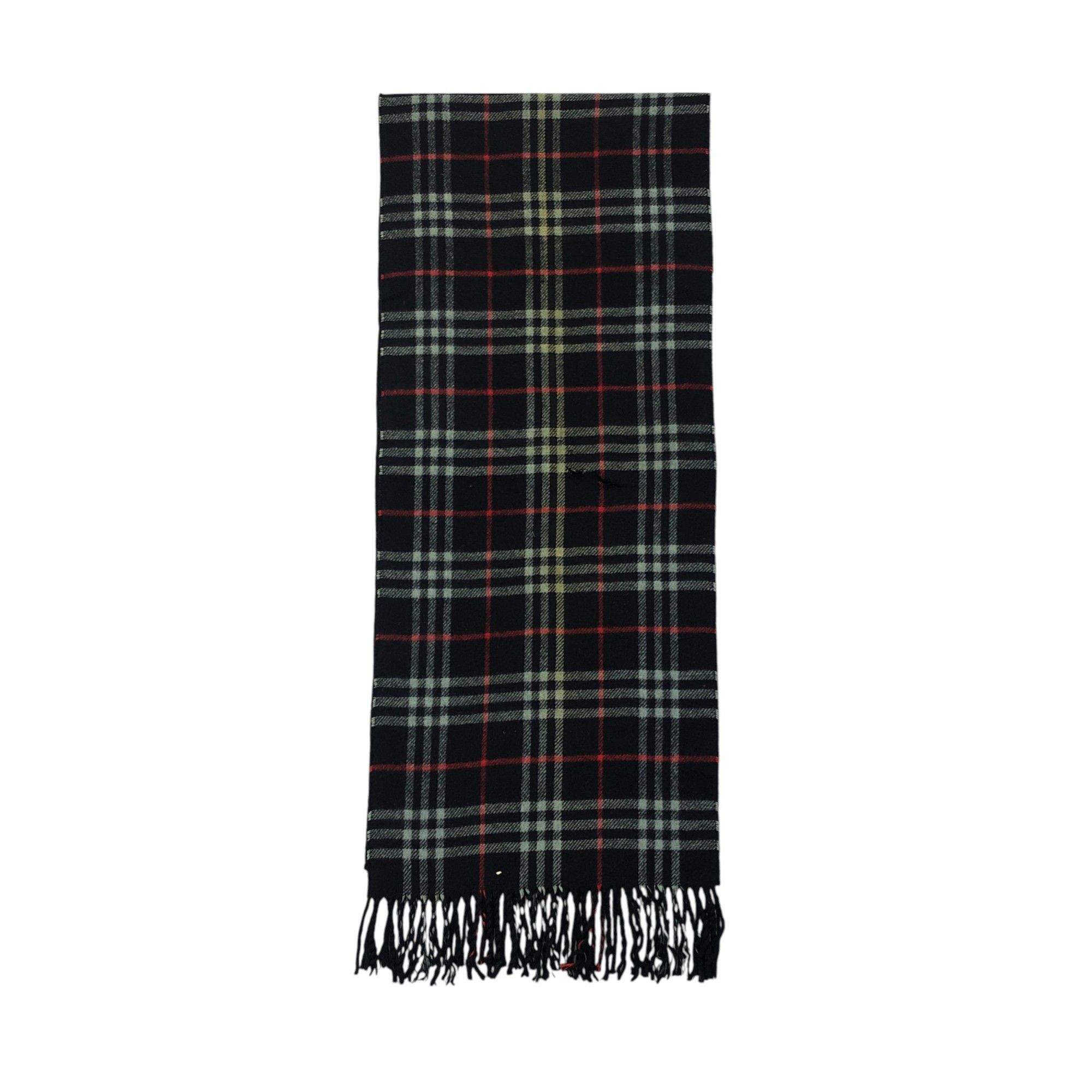 Burberry Vintage Burberry Scarf Muffler Wool Nova Check Scarves Size ONE SIZE - 4 Thumbnail