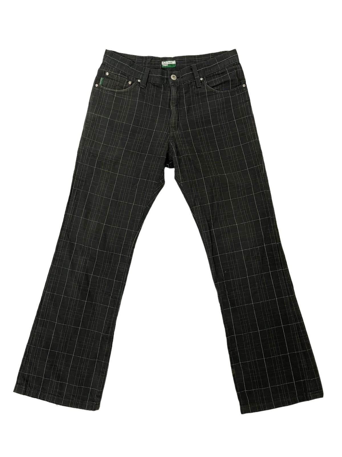 Paul Smith Flare Jeans Paul Smith Plaid 6🟦7 Size US 30 / EU 46 - 2 Thumbnail
