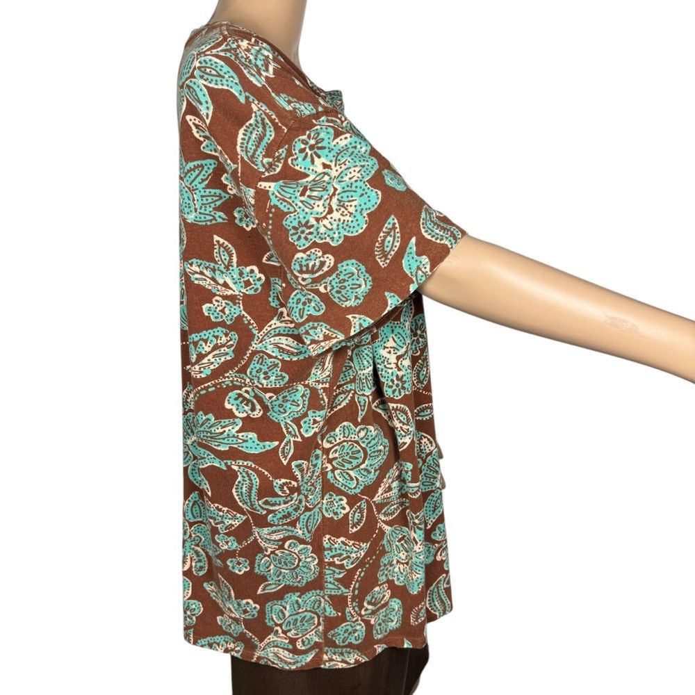 Free People New Free People We The Free Nina Printed Tee Size M Size M / US 6-8 / IT 42-44 - 4 Thumbnail