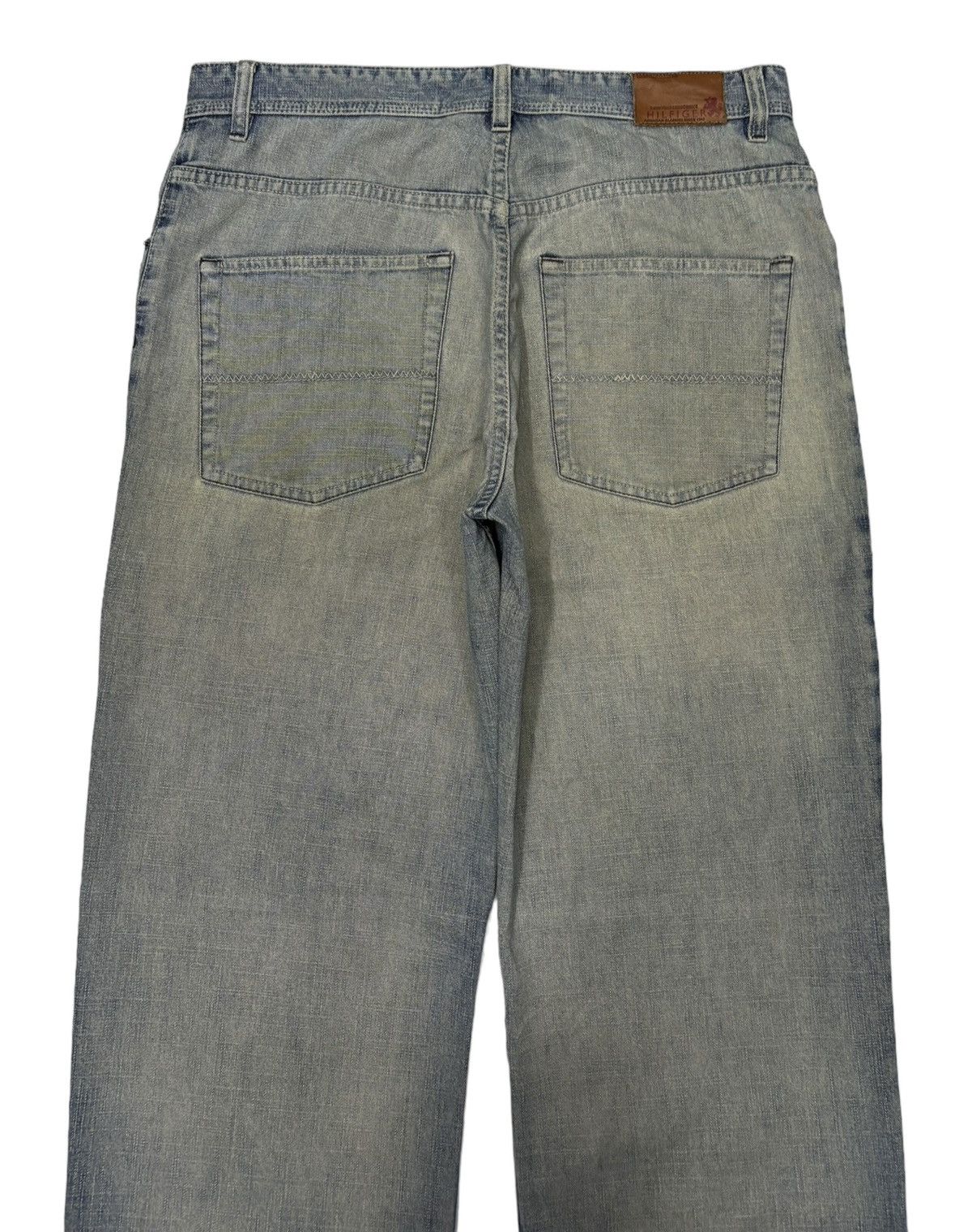 JNCO × Tommy Hilfiger 🔥TOMMY HILFIGER JNCO VIBES BAGGY JEANS DISTRESSED Size US 34 / EU 50 - 6 Thumbnail